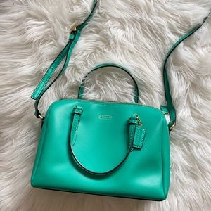 New Coach crossbody bag green